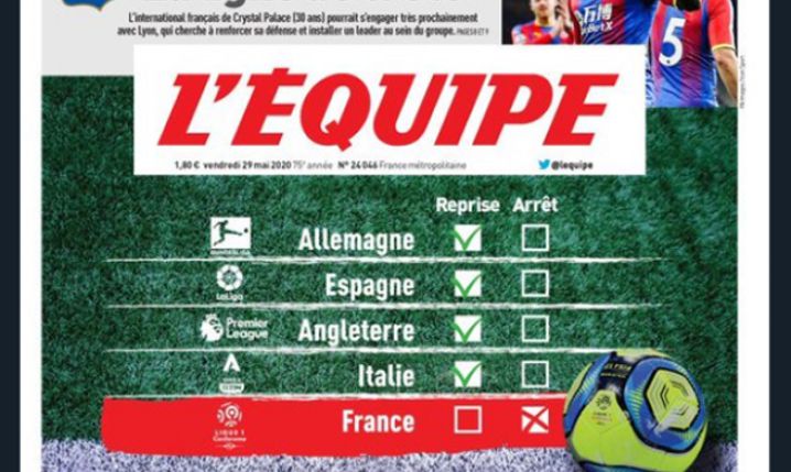 MOCNA okładka ''L'Equipe'' nt. zakończenia sezonu we Francji!